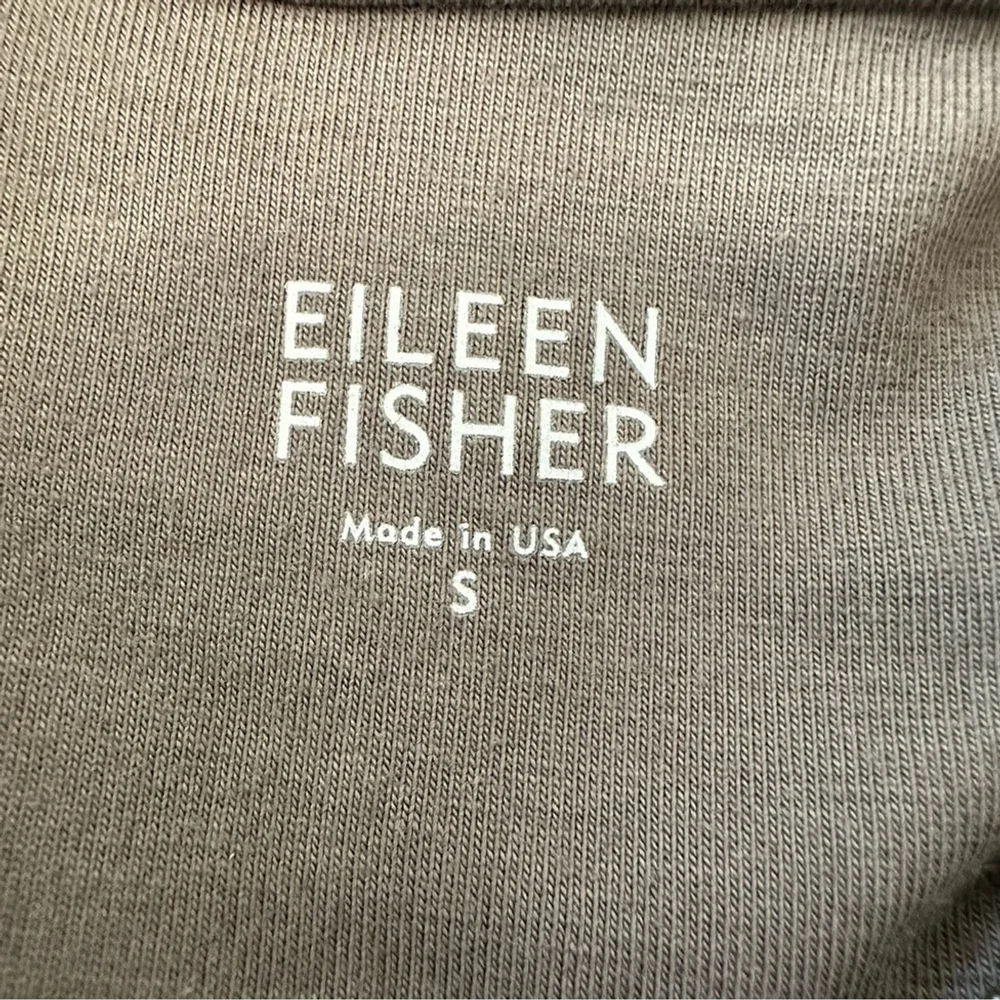 Eileen Fisher Organic Cotton Lycra Zip Up Jacket Size Small - Picture 4 of 12